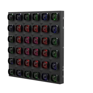 36PCS 15W RGBW 4 in1 LED Pixel Matrix Licht DMX 512 Beam Effekt Licht für Stage Disco