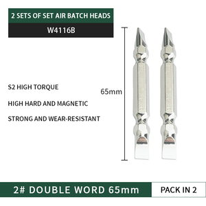 Power Schrauben dreher Bit Double Ended Bit und Slotted Magnetic Screw driver Bit - Product Image 5