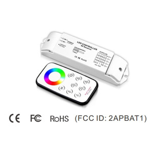 DC12V-24V 4 канала беспроводной сенсорный пульт дистанционного управления постоянное напряжение RGB RGBW и белый светодиодный контроллер ручной переключатель диммер - Product Image 2