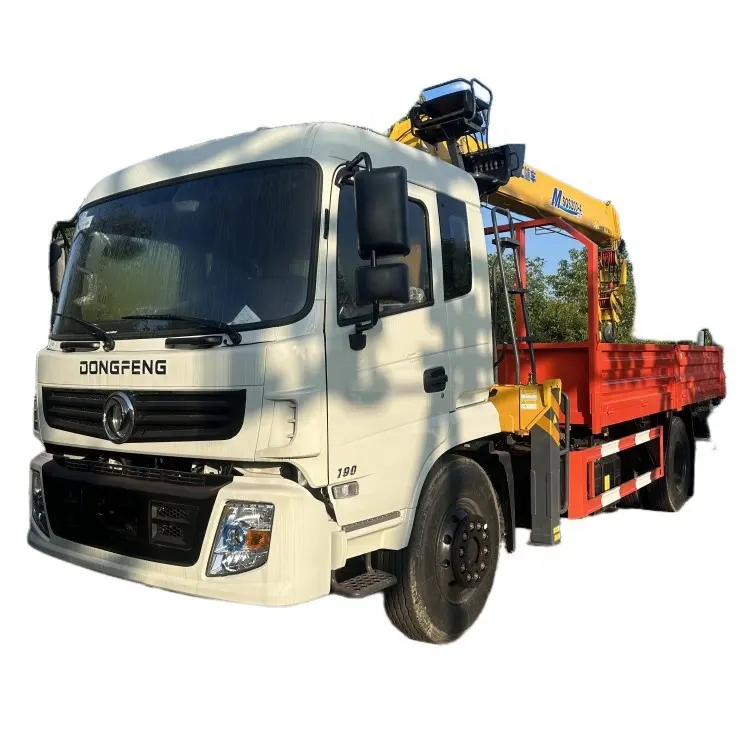 Werkspreis Lkw-Kran-Manipulator 4 × 2 Dongfeng 8-Tonnen-Lkw mit Kran zu verkaufen