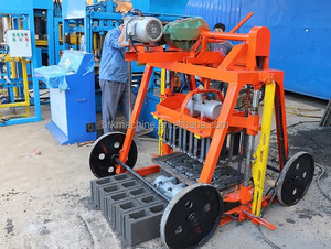 BRK קטן QT40-3B ידני qmy4-45 נייד ביצת שכבה בלוק עשיית לבנה מכונות עבור עסקים קטנים