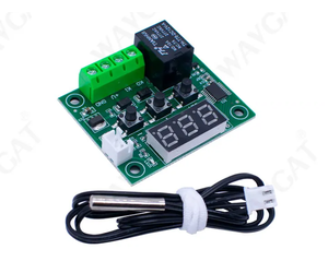 W1209 DC 12V LED rosso W1209 termostato termometro termostato digitale modulo + NTC sensore impermeabile filo - Product Image 4