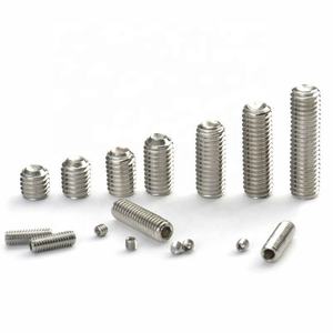 #<strong>2</strong>-56 #4-40 #6-32 #8-32 #10-24 SS304 Headless Head <strong>Cup</strong> Point Hex Socket Grub Set Screw - Product Image 3