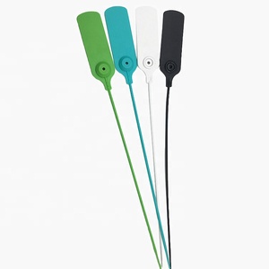 Alta calidad personalizado desechable antirrobo numerado Tamper Hangtag String Lock Cable etiquetas con logotipo de impresión - Product Image 6