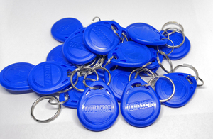 Anahtar etiketi 125Khz ve 13.56Mhz erişim kontrol sistemi için rfid keyfob 125khz rfid etiketleri keyfob jetonu etiketleri anahtarlık - Product Image 2