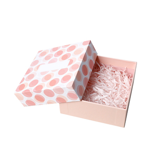 Classy Polkadot Personalized Design <strong>Box</strong> and Size with Lid for Packaging Gift <strong>Box</strong> - Product Image 1