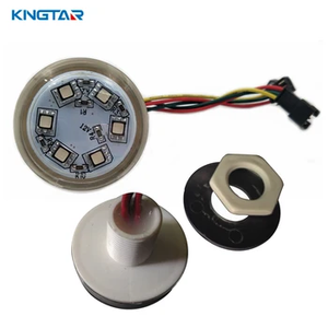 45 มม. 6leds สมาร์ทพิกเซลที่ตั้งโปรแกรมได้ LED RGB ไฟ LED พิกเซล UCS1903/SM16703 ไฟ LED พิกเซลจุด - Product Image 5