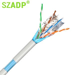 24AWG FTP/SFTP 4 Paar Kupfer/CCA Pass Ethernet Internet jacke PVC /PE Cat5e Lan Kabelnetz für Haus - Product Image 2