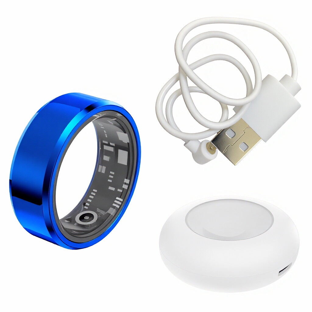 Bleu + étui de chargement