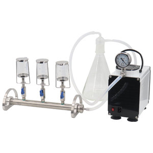 Phòng thí nghiệm chân không lọc màng buchner Phễu Hệ thống bộ máy dung môi Lọc Flask đa tạp Bộ - Product Image 5