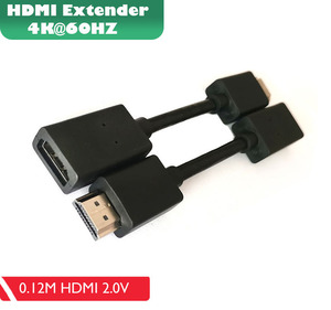 Cable de extensión HDMI HDMI2.0 macho a hembra 4K HD cable adaptador...
