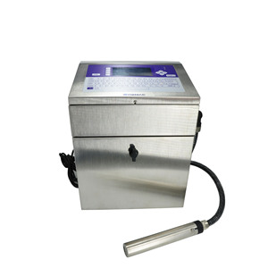 Industrielle Produktions linie Inkjet-Codierer Tinten strahl drucker mit kleinem Zeichen CIJ-Druckmaschine Chargen codier maschine mit Ablaufdatum - Product Image 2