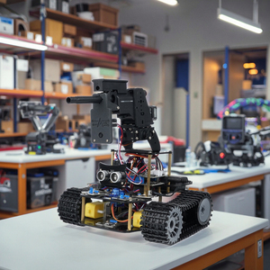 ACEBOTT ESP32 Smart Robot Car Kit 4WD Tank DIY Hindernis vermeidung Programmierung Pädagogischer STEM für Kinder für Arduino Kit - Product Image 1