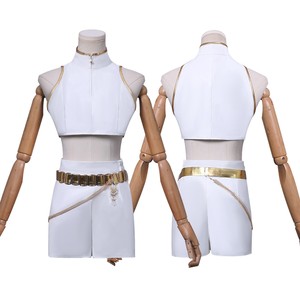 Toptan bts iblis avcılar Anime yüksek kalite üniforma kıyafet cadılar bayramı partisi beyaz Rumi Mira Mira Cosplay kostüm - Product Image 2