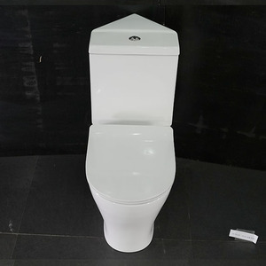 Yüksek kalite banyo malzemesi tuvalet wc banyo avrupa kat commode seramik p tuzak modern köşe sarnıç çerçevesiz tuvalet kase