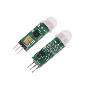 Mini sensor de movimiento PIR infrarrojo, módulo detector de infrarrojos, módulo de interruptor de Sensor corporal, modo de detección