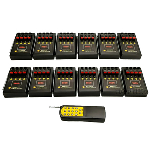 Hạnh Phúc Dbr06 Điều Khiển Từ Xa Pháo Hoa Hệ Thống 48 Kênh Pyro Lạnh Đài Phun Nước Pháo Hoa Nhựa Xây Dựng 150-500M Phạm Vi Cho - Product Image 6