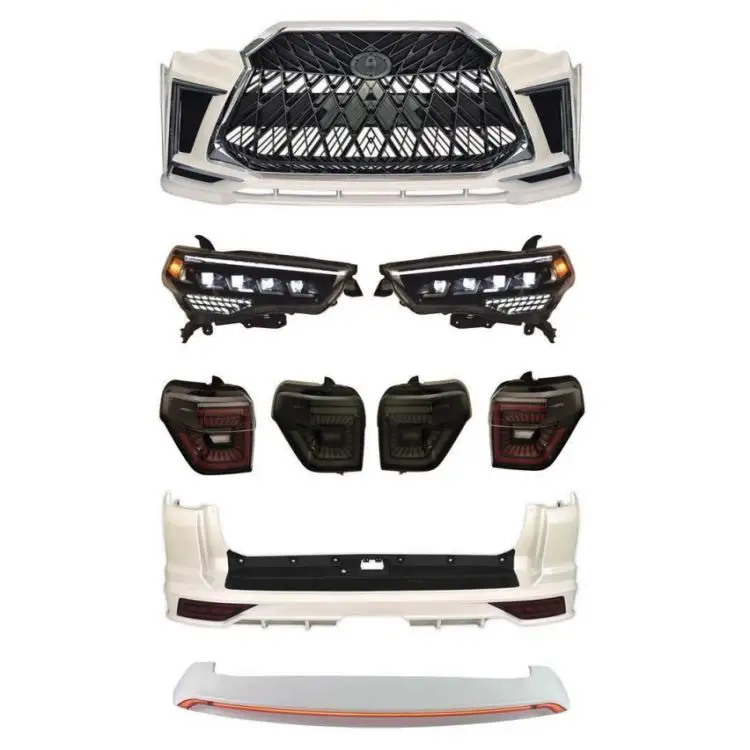 Vendedor de alta calidad adecuado para Toyota 4RUNNER mejorado kit de carrocería estilo Lexus 2010-2021