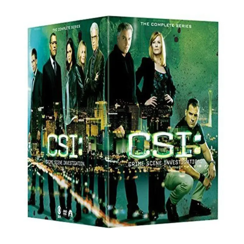 شراء جديد CSI التحقيق في مسرح الجريمة سلسلة كاملة 93DVD DVD صندوق مجموعة الأفلام التلفزيونية فيلم مصنع توريد القرص