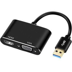 Adaptador USB a HD VGA Convertidor USB 3,0 a HD 1080P HD y salida de sincronización VGA Hub Usb - Product Image 4