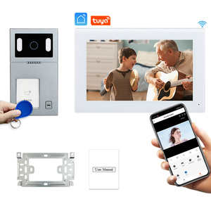 New Design Video <strong>Intercom</strong> <strong>System</strong> Waterproof <strong>Touch</strong> <strong>Button</strong> 7 Inch CAT5 CAT6 Video Doorphone <strong>Intercom</strong> <strong>System</strong> for Villa - Product Image 1