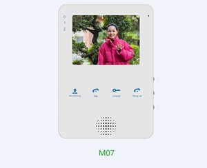 D102+M07 4.3&quot; Inch Tuya App Mobile Control Viewing Latest Model <strong>Touch</strong> <strong>Button</strong> Screen Smartphone Video <strong>Intercom</strong> <strong>System</strong> for Villa - Product Image 5