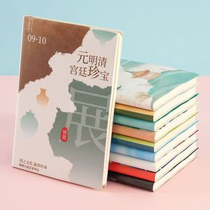 Cream-<strong>coloured</strong> 160 <strong>Pages</strong> B5 Custom PU Leather Hard Cover Promotional <strong>Notebook</strong> <strong>with</strong> a Ribbon Personalised Note Pad for School - Product Image 4