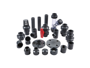産業用ANSI/DIN/JISUPVC/CPVC/PPHパイプ継手SCH80ハンドルタイプバタフライバルブEDPM/VITON - Product Image 5
