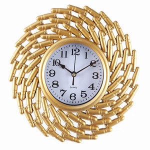 Hotsale Trang Trí Nội Thất Phòng Khách Thiết Kế Sáng Tạo Thạch Anh Xem Treo Tường Im Lặng Thông Tư Nghệ Thuật Thủ Công Đồng Hồ - Product Image 2