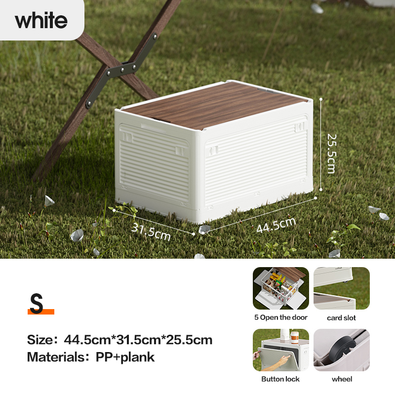 S taille Blanc 44.5cm * 31.5cm * 25.5cm