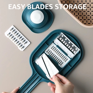 WONDERFUL Kitchen <strong>Multi</strong> Functional Shredder Wet Fruits Drain Basket Blade <strong>Cutter</strong> Manual <strong>4</strong> in <strong>1</strong> Slicer Vegetable Grater