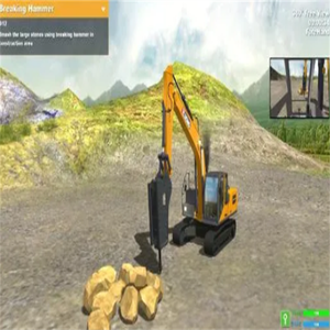 Excavator Simulator Engineering Machinery Teaching Practice 1: 1 VR Excavator <strong>Simulation</strong> - Product Image 5