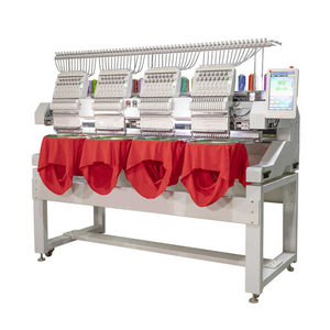 Máquina de bordado por computadora multifunción de cuatro cabezas para sombreros, calcetines, bolsas en varios idiomas - Product Image 2
