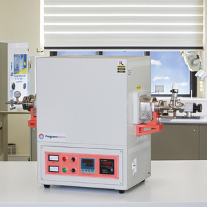1600C laboratorio orizzontale ad alta temperatura e alta pressione CVD tubo a vuoto forno con sistema ad alto vuoto - Product Image 4