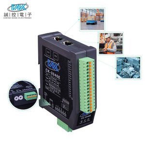 Modulo di acquisizione dati di ingresso e uscita analogica a 4 vie termocoppia tipo K con I/O remoto analogico Ethernet RS485 I/O - Product Image 1
