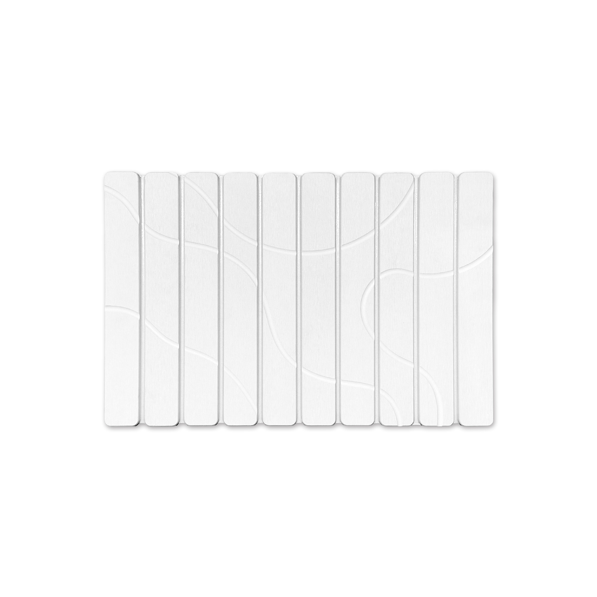 Folded Ice Pattern - Medium Gray