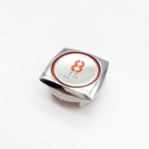 Modern stil multdurable dayanıklı 34mm çap paslanmaz çelik çerçeve asansör kontrol paneli düğmeleri COP düğmesi - Product Image 3