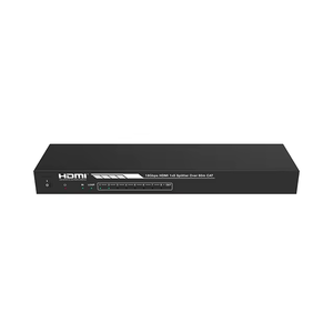 <strong>HDMI</strong> 1X8 <strong>Splitter</strong> Extender 1 <strong>Input</strong> 8 <strong>Output</strong> Kit 2.0B <strong>HDMI</strong> Over Cat5e/6 up to 60m with 1 Loopout 4K@60Hz 4:4:4 HDCP2.2