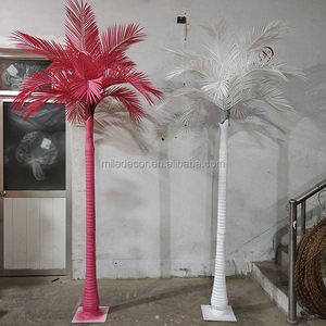 Customized Large <strong>Tree</strong> Artificial Pink Palm <strong>Tree</strong> Large Outdoor <strong>Tree</strong> for Backdrop Decoration - Product Image 3