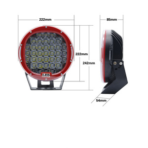 Auxiliary High Beam Position <strong>Light</strong> ECE R10 Led Spotlight for Offroad 4x4 Led Work <strong>Light</strong> 9 Inch 185W Round Driving <strong>Lights</strong> - Product Image 6