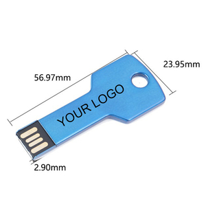 带定制标志的USB钥匙/批发钥匙形状的广告u盘 - Product Image 2