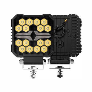 ไฟขับขี่ LED 4นิ้วไฟออฟโรด LED ไฟทำงาน LED กำลังสูงสำหรับรถออฟโรดและยานพาหนะภูมิประเทศทุก4x4 - Product Image 3