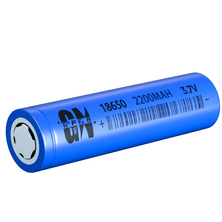 Autêntico 3.7v 2200mah lítio li ion recarregável 18650 baterias cilíndricas lipo 18650 bateria