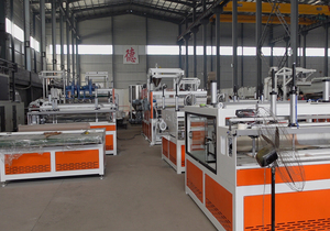 גבוה מבריק <span class=keywords><strong>pvc</strong></span> שיש גיליון קיר לוח ייצור קו flex uv רכיבים ליבה כולל בורג נושאת מנוע הילוכים