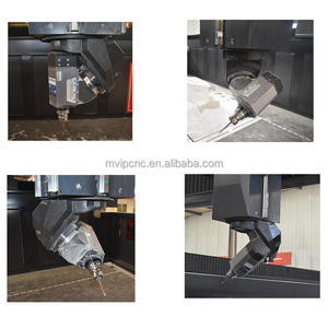 Centro de mecanizado de trabajo de metal de 5 ejes CNC máquina enrutadora de 5 ejes CNC pieza personalizada impresora 3D
