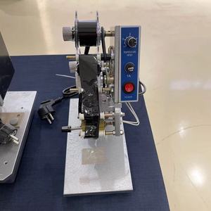 Hipac Drei Zeilen 45 Zahlen Verfalls datum Druckmaschine Handbuch Farbband codier maschine Maquina de codificacion de cinta - Product Image 3