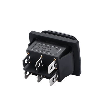 KCD4 su geçirmez anahtar 6 pin 3 rocker anahtarı 16A - Product Image 4