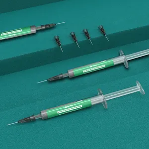 2uul sc99 ננו הדבק 183 שטף ריתוך פח אבקת מזרק טלפון נייד <span class=keywords><strong>pcb</strong></span> smd תיקון קרם הלחמה עבור אלקטרוניקה