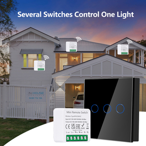 Touchmi 16A 2ギャング2way TUYA WiFi RFスマートミニスイッチモジュールAlexaとGoogle Home Wifi DIYライトスイッチ付き - Product Image 3