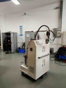 Automático Dois-Componente AB Dispensing & Derramando Injection Glue Potting <span class=keywords><strong>Machine</strong></span> 220V com Motor & PLC Core Components - Product Image 4